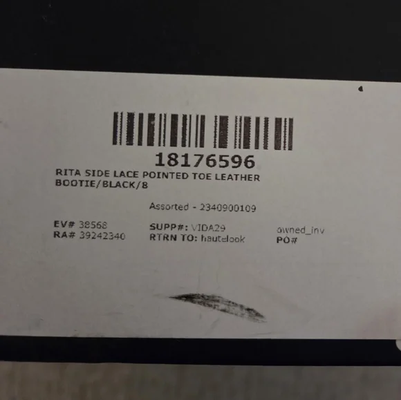 NWT KURT GEIGER BLACK  "RITA" KITTEN HEEL BOOTS - Picture 8 of 10